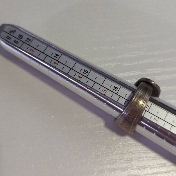 SILVERWARE Wrap‎ Ring Oneida Community Floral Tudor Ornate Design Size 6 Vintage - Picture 6 of 6